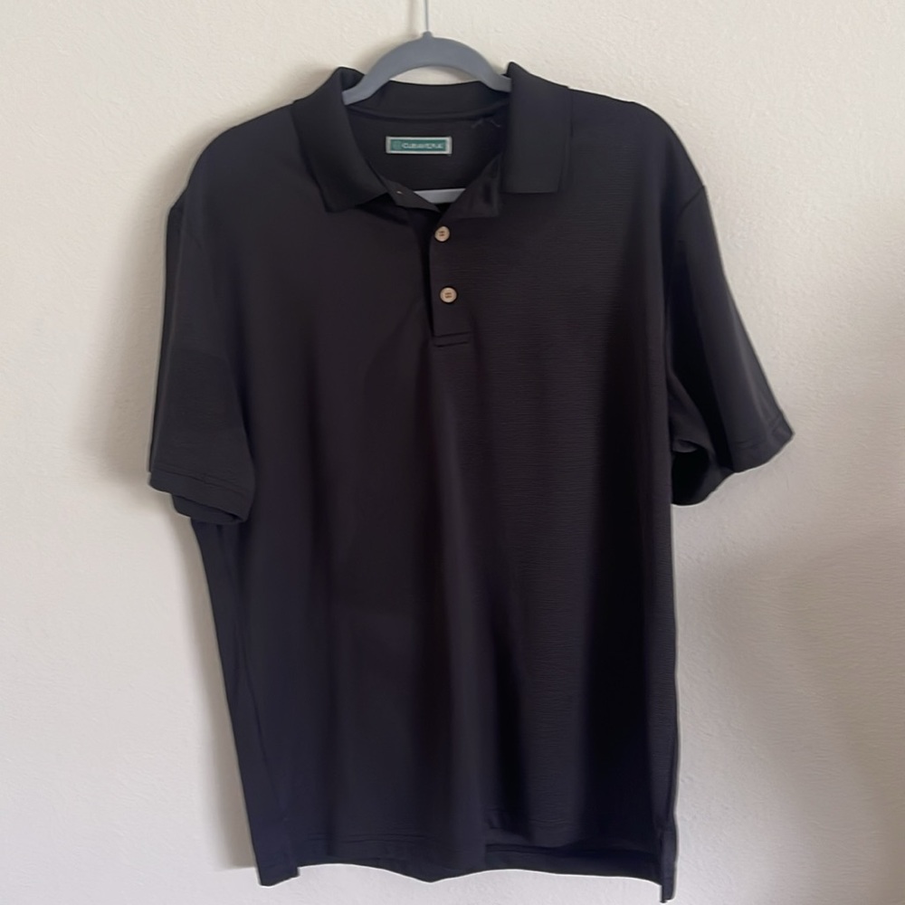Cubevra Mens Polo Short Sleeve Sz L